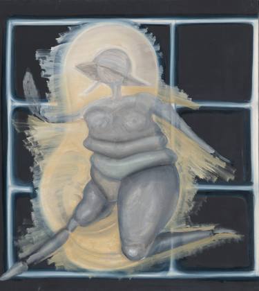 Original Conceptual People Painting by Kony Bak