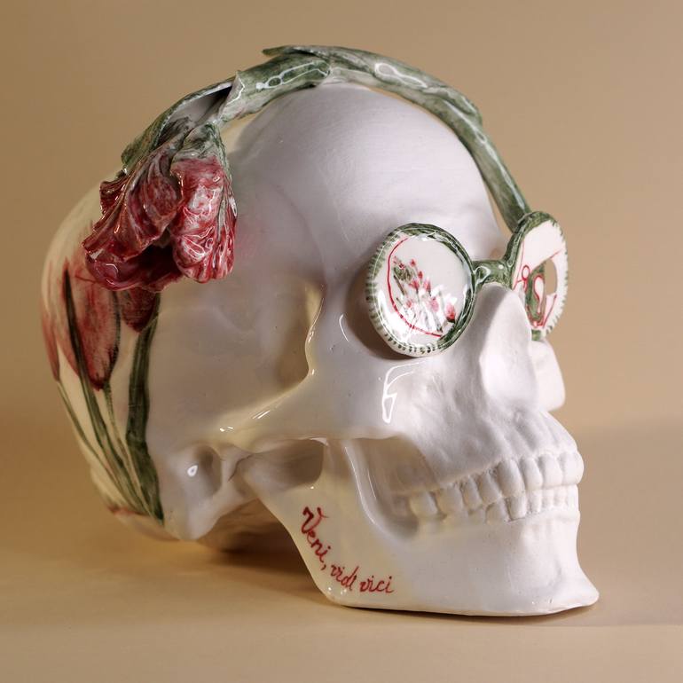 Original Surrealism World Culture Sculpture by Kony Bak