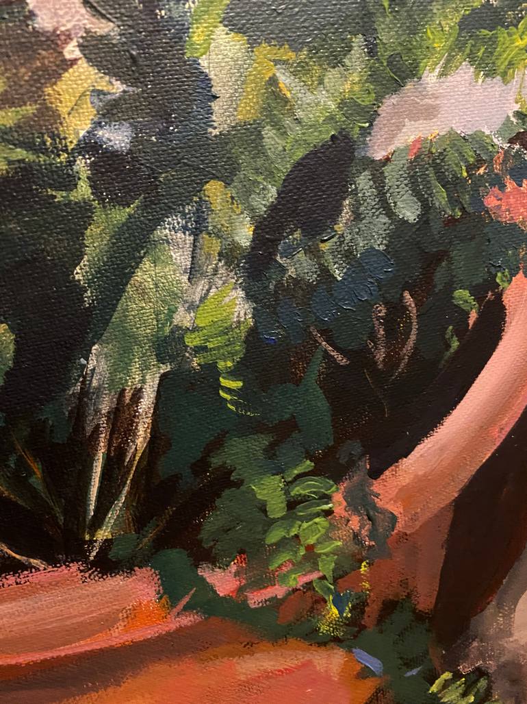 Original Expressionism Nature Painting by Thanos Despotopoulos