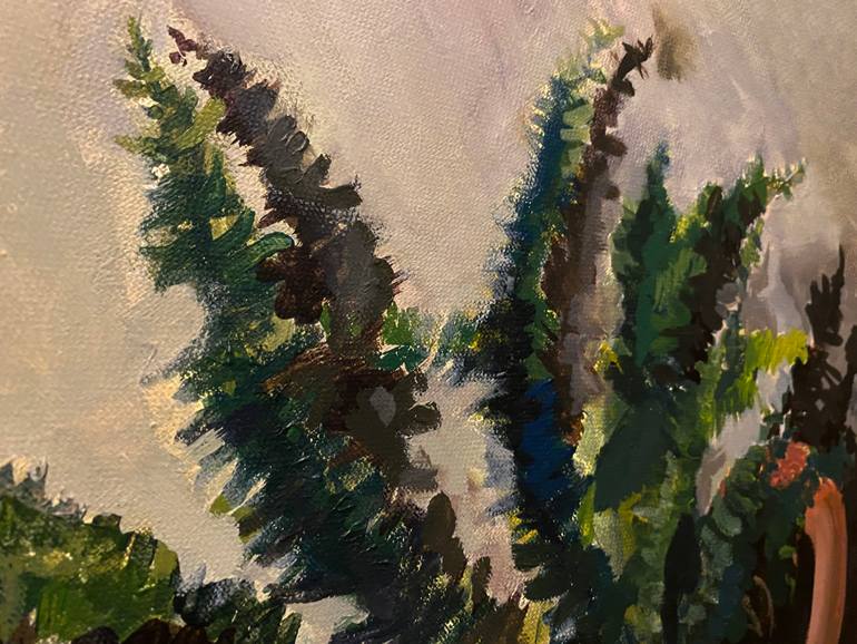 Original Expressionism Nature Painting by Thanos Despotopoulos