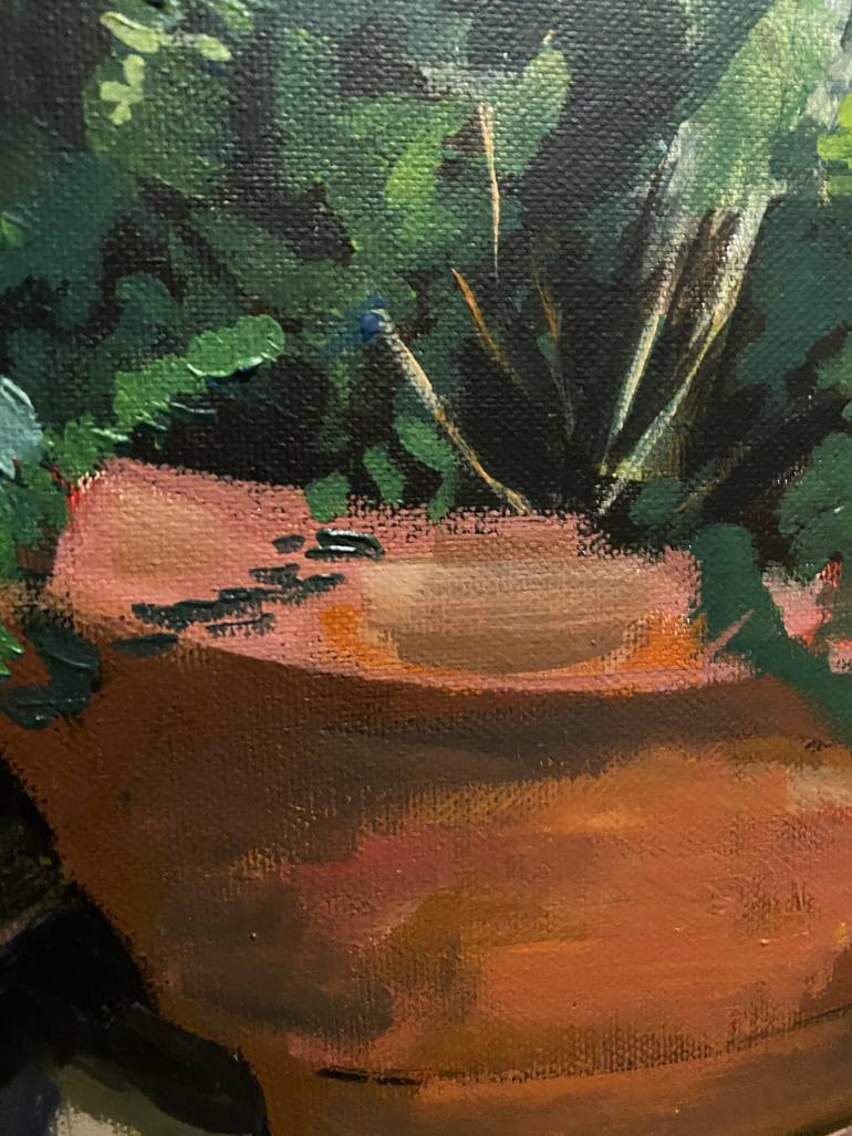 Original Expressionism Nature Painting by Thanos Despotopoulos