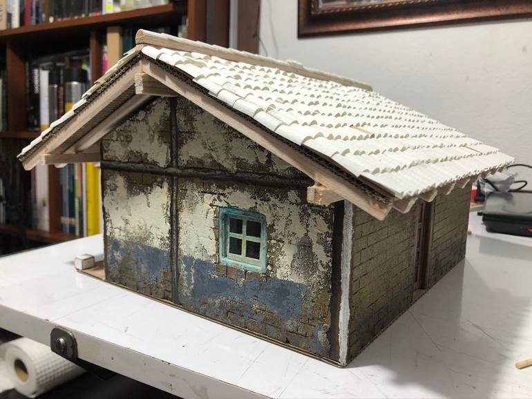 Original Figurative Architecture Sculpture by Mauricio Valdiviezo