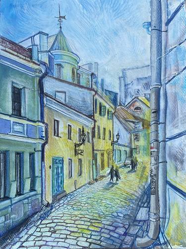 Print of Expressionism Architecture Paintings by Olga Beltsova