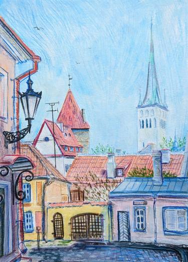 Original Cities Paintings by Olga Beltsova