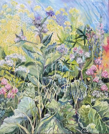 Original Botanic Painting by Olga Beltsova