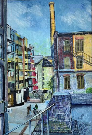 Original Architecture Paintings by Olga Beltsova