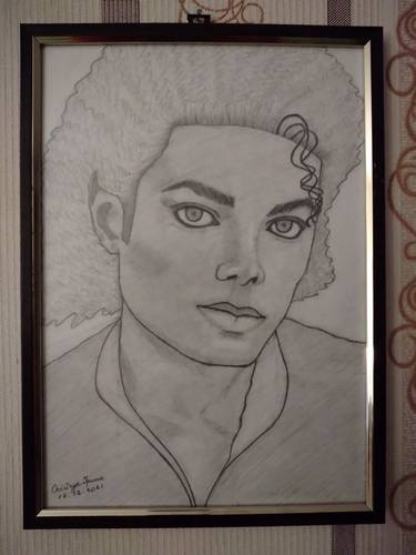 Portrait of Michael Jackson thumb