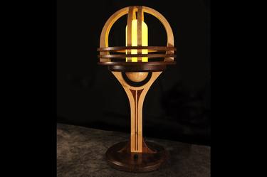 Original Art Deco Light Sculpture by Dan Trachtman