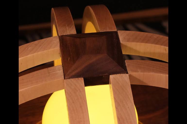 Original Art Deco Light Sculpture by Dan Trachtman