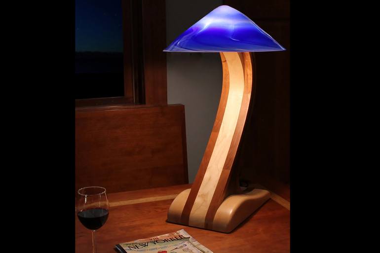 Original Art Deco Light Sculpture by Dan Trachtman