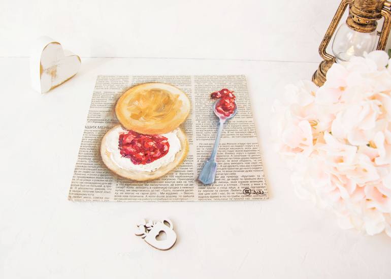 Original Conceptual Still Life Painting by Oksana Shevchenko