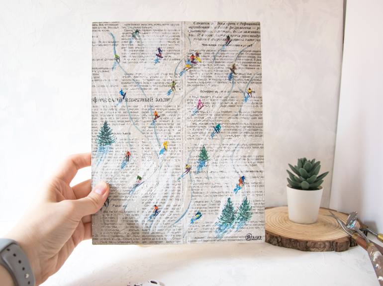 Original Contemporary Sports Painting by Oksana Shevchenko