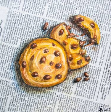 Original Realism Food Paintings by Oksana Shevchenko