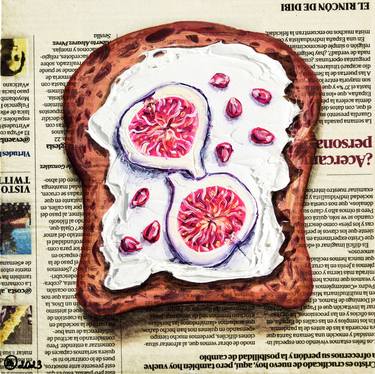 Print of Expressionism Food & Drink Paintings by Oksana Shevchenko