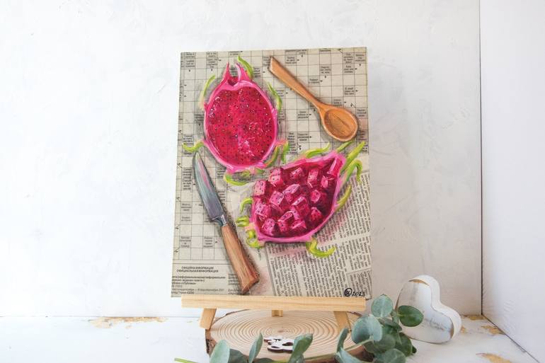 Original Food & Drink Painting by Oksana Shevchenko