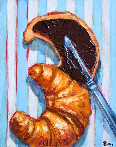 Original Contemporary Food & Drink Paintings by Oksana Shevchenko