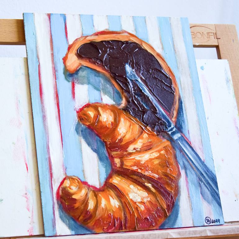 Original Contemporary Food & Drink Painting by Oksana Shevchenko