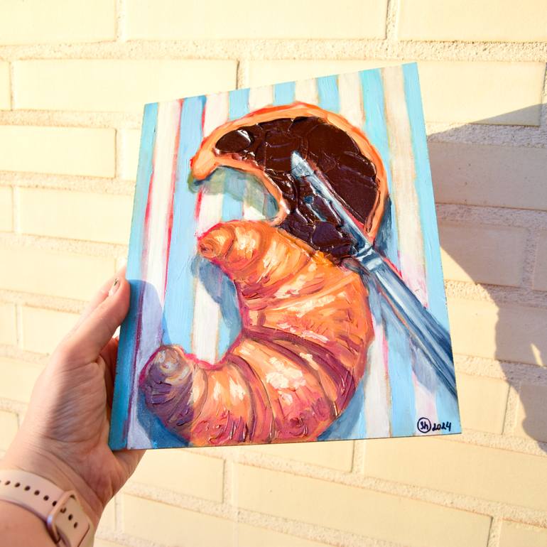 Original Contemporary Food & Drink Painting by Oksana Shevchenko