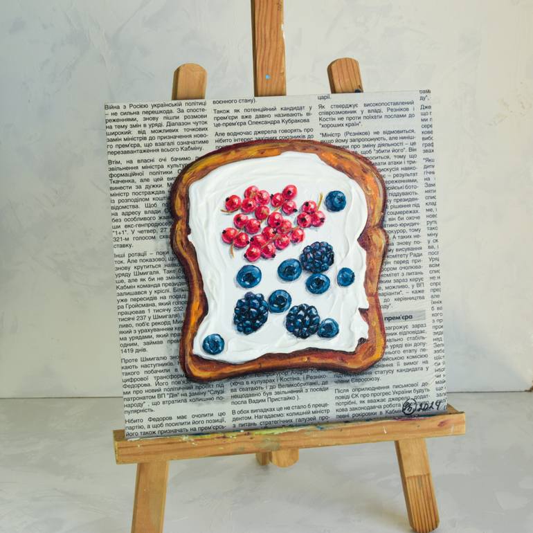 Original Conceptual Still Life Painting by Oksana Shevchenko