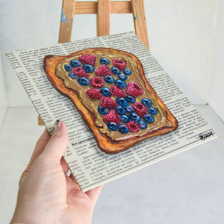 Original Food Painting by Oksana Shevchenko