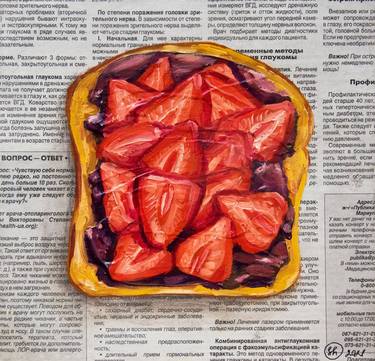 Print of Conceptual Food Paintings by Oksana Shevchenko