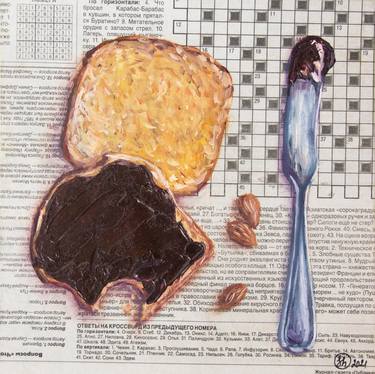 Print of Expressionism Food Paintings by Oksana Shevchenko