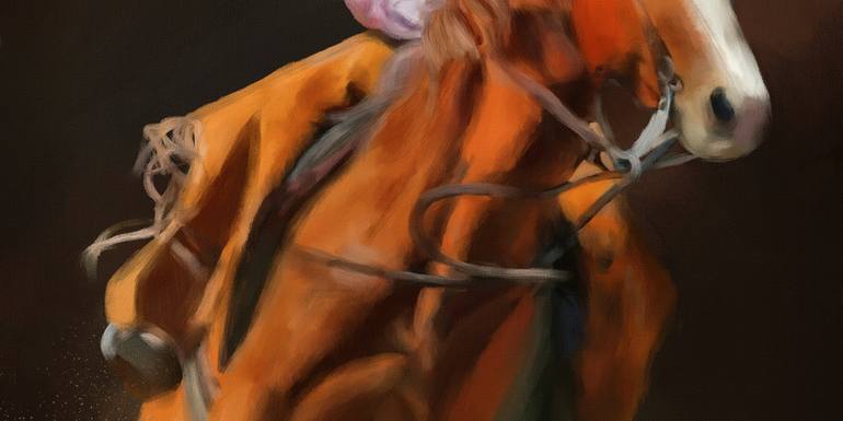 Original Contemporary Animal Painting by Omid Gohardani