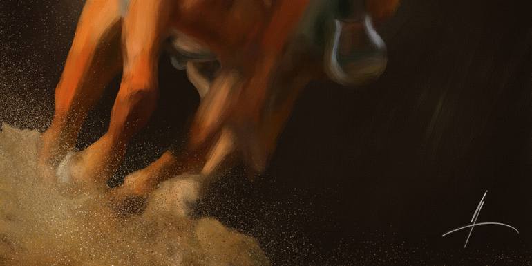 Original Contemporary Animal Painting by Omid Gohardani