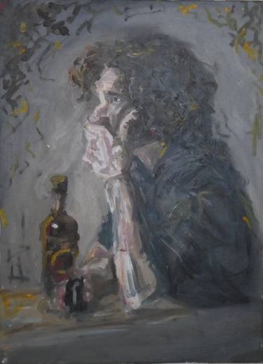 Original Impressionism Portrait Painting by Hannah Darling