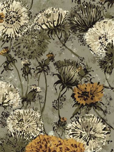Print of Floral Digital by Lana Boliukh
