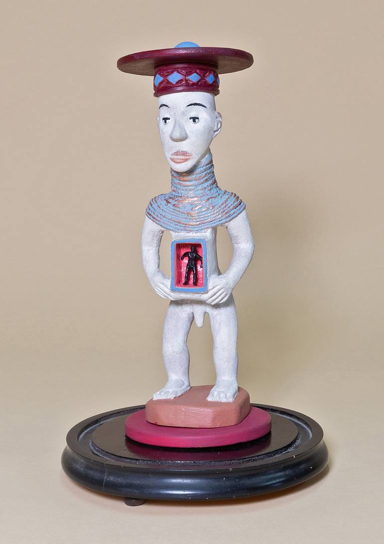 Original Dada World Culture Sculpture by Michel Gayout
