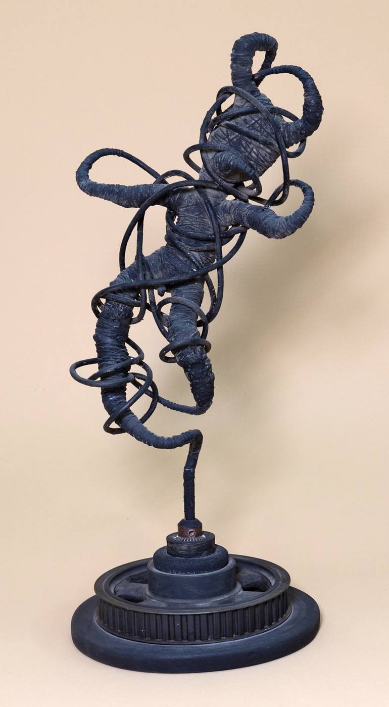 Original Dada Technology Sculpture by Michel Gayout