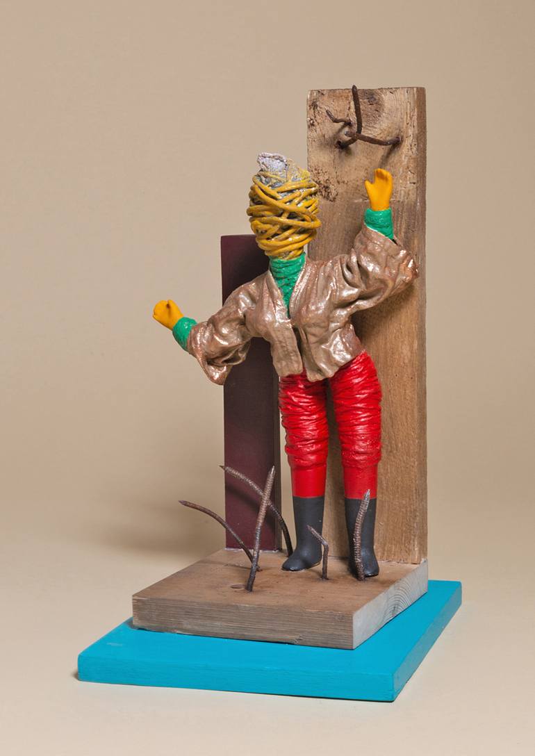 Original Dada Body Sculpture by Michel Gayout