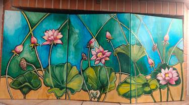 Original Art Deco Botanic Paintings by Maria Ludovica Pennacchia