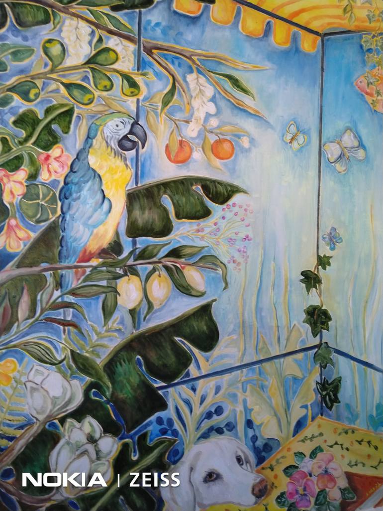 Original Botanic Painting by Maria Ludovica Pennacchia