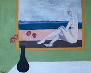 Original Expressionism Nude Paintings by lynn walcutt
