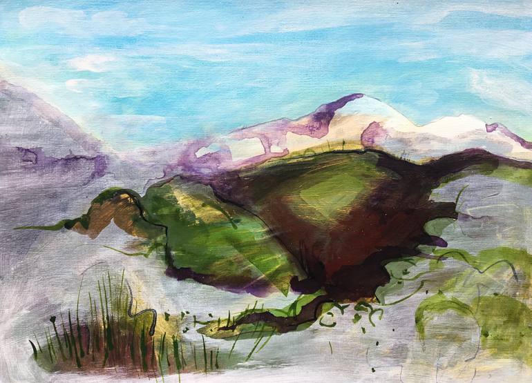 Original  Painting by alex mackenzie