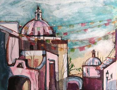 Print of Expressionism Places Paintings by Alex Mackenzie