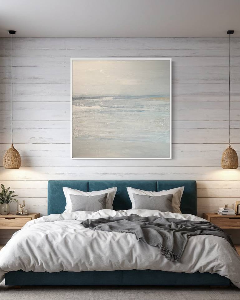 Original Abstract Beach Mixed Media by Art by Kylie Daniel