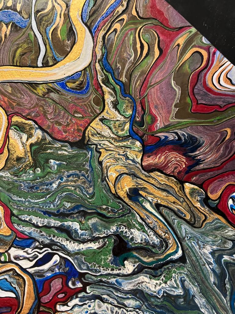 Original Contemporary Abstract Painting by Lilia Knyazeva