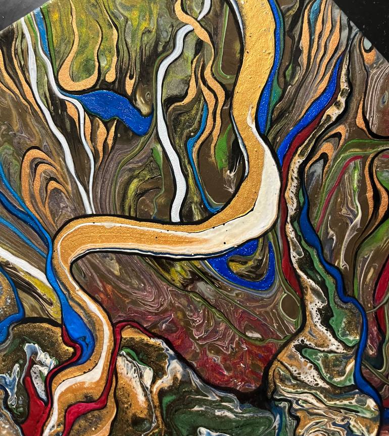 Original Contemporary Abstract Painting by Lilia Knyazeva