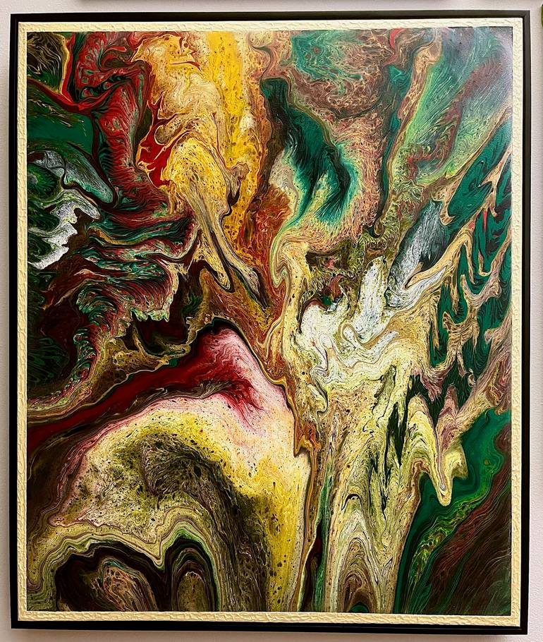 Original Contemporary Abstract Painting by Lilia Knyazeva