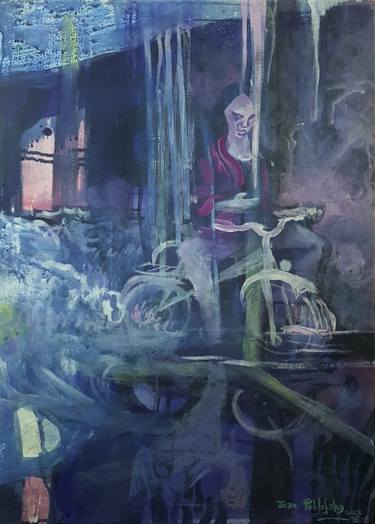 Print of Bike Paintings by Jean Pablofsky