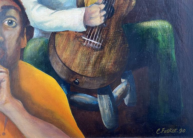 Original Contemporary Music Painting by Charley Foskett