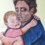 'Sousaphone' 3 - detail - Father and son embrace