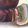 'Sousaphone' 3 - detail -- father's shoe