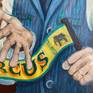 'Circus'  -  detail  - hands and banner