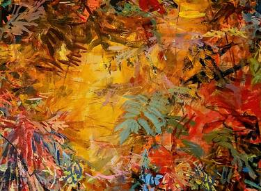 Original Abstract Expressionism Abstract Paintings by Brenda Myrick
