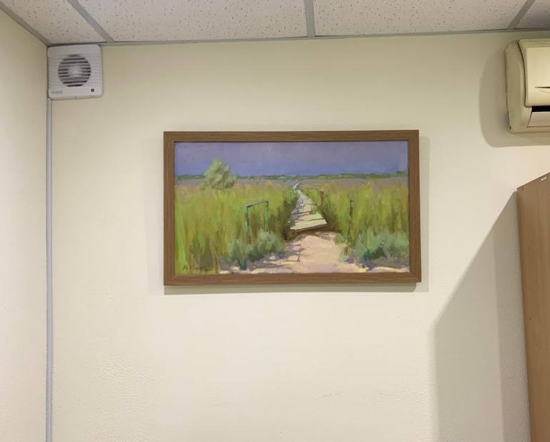 Original Figurative Landscape Painting by Michael Malyshev