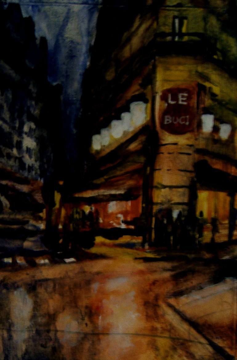 Le Buci Painting by Brian Reed | Saatchi Art